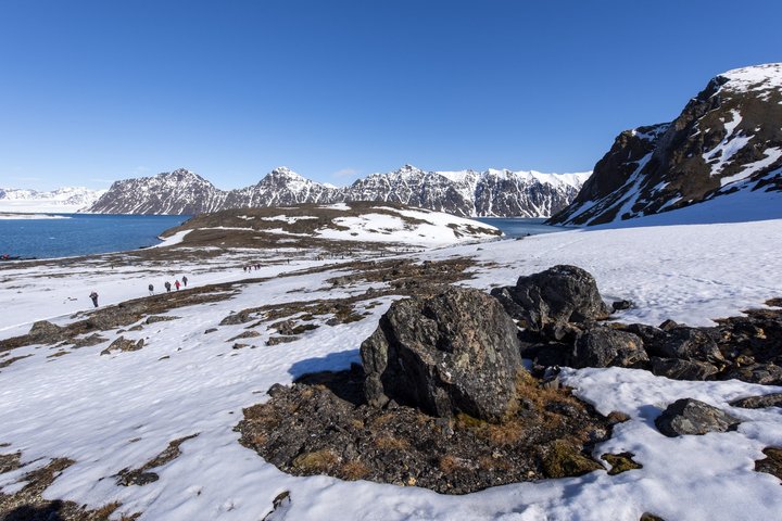 Landschaft in Spitzbergen