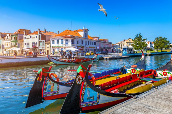 Moliceiro Boot in Aveiro Moliceiro Boot in Aveiro