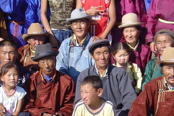 Mongolische Menschen