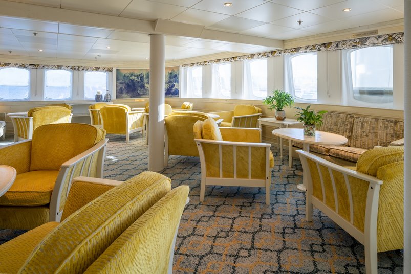 Harald Jarl Lounge auf der MS Serenissima