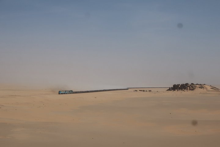 Erzzug in Mauretanien