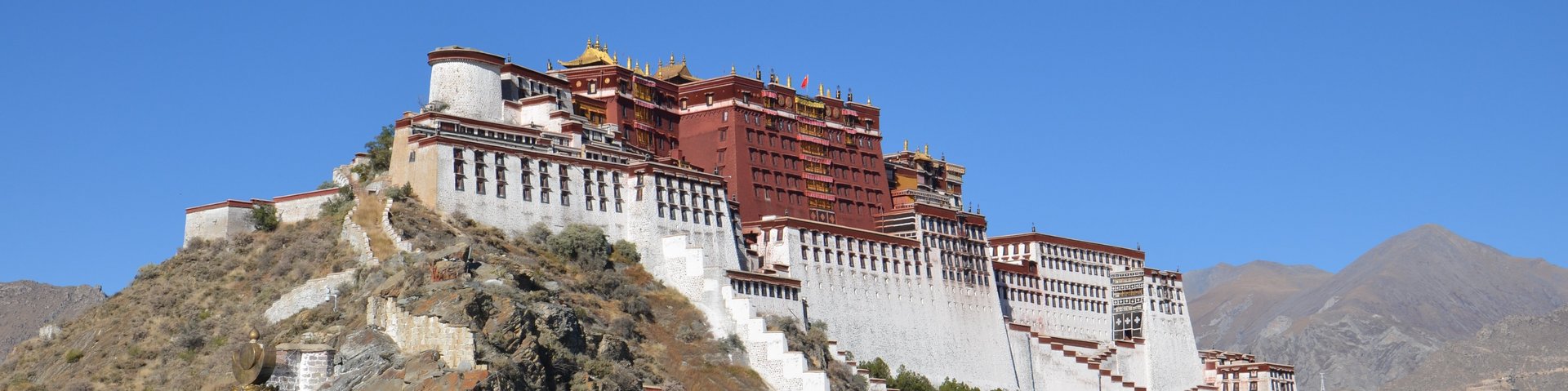 Der Potala Palast in Lhasa