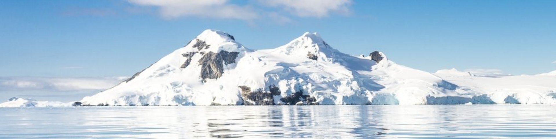 Eisberge in der Antarktis