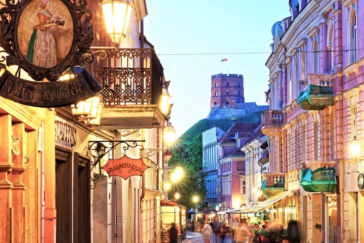 Vilnius Gediminas-Turm in Vilnius