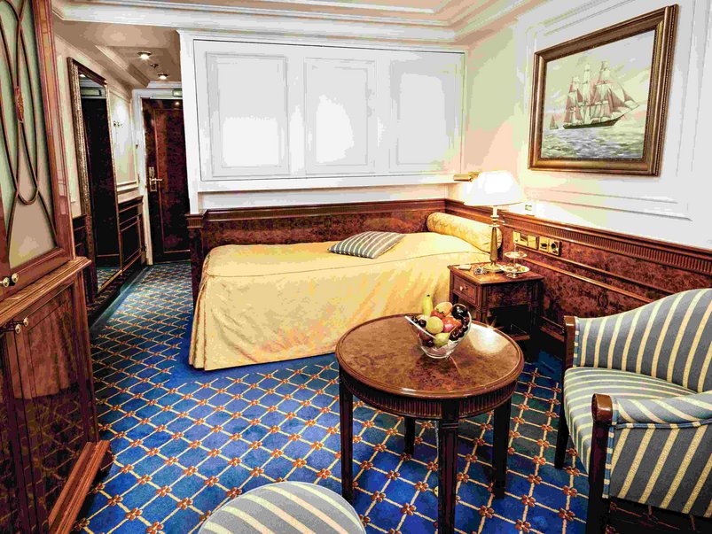 Kabinenkategorie F auf der Sea Cloud II