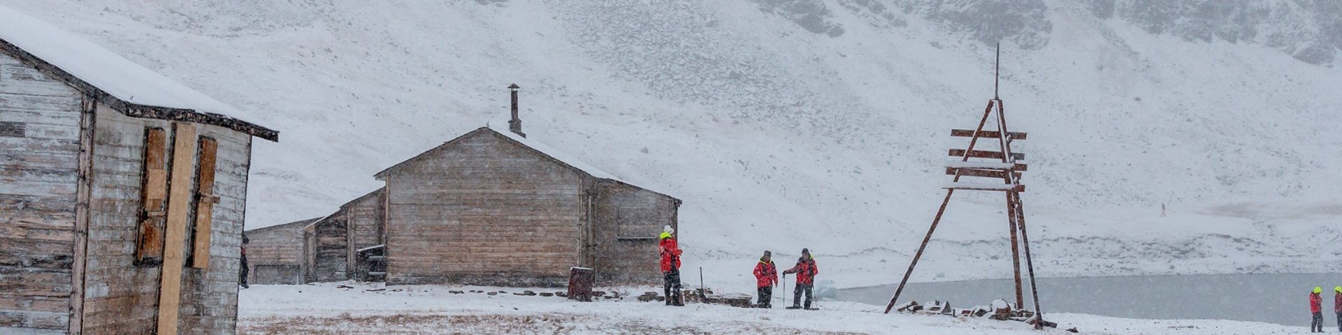Hütte in Dundas Harbour