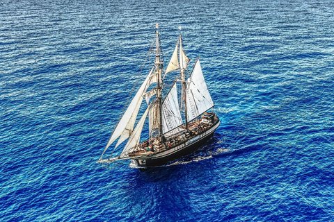 Brigantine Florette unter Segeln