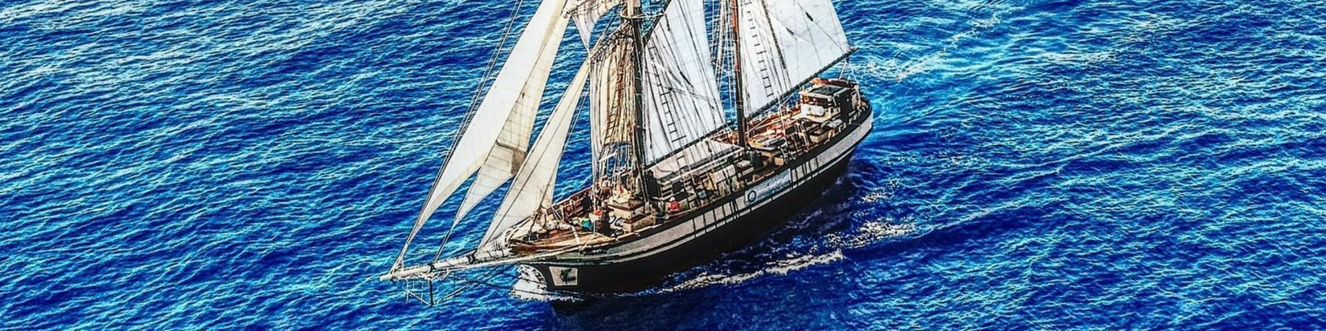 Brigantine Florette unter Segeln