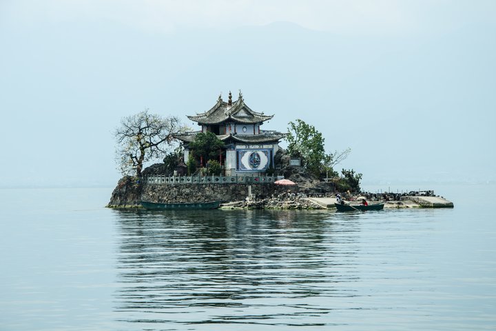 Der Erhai See bei Dali