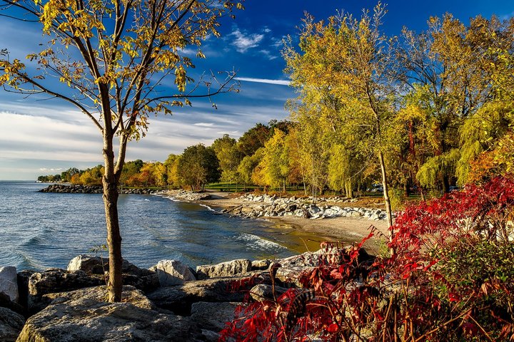Schöne Naturkulisse am Lake Ontario