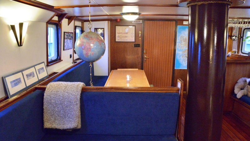 Aufenthaltsraum auf der Noorderlicht