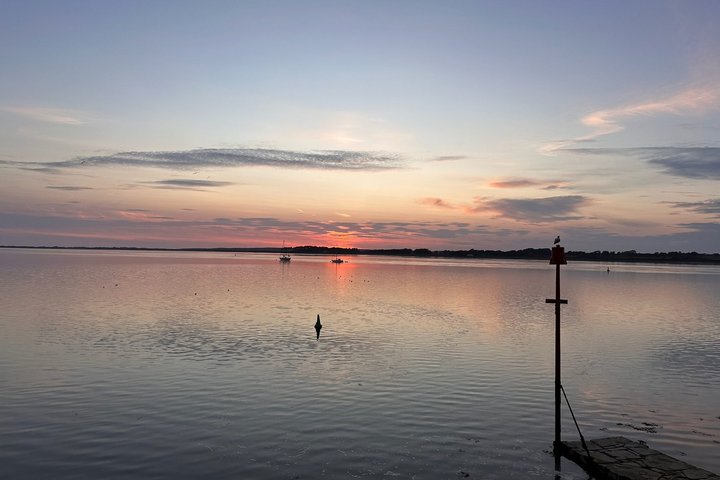 Sonnenuntergang bei Caernarfon Sonnenuntergang bei Caernarfon