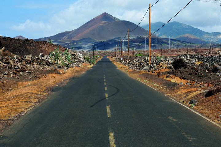 Strasse auf Ascension Island