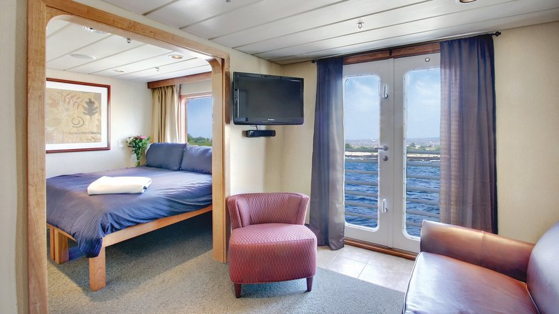 Commodore Suite an Bord der Safari Endeavour