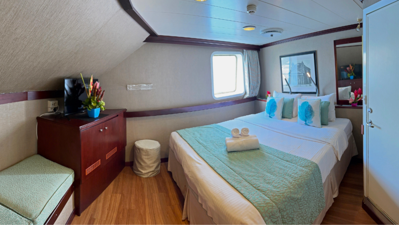 Die beste Kabinenkategorie auf dem Schiff Pegasos