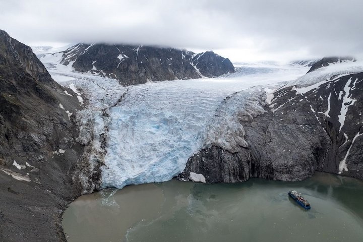 Gletscher auf Svalbard Gletscher auf Svalbard