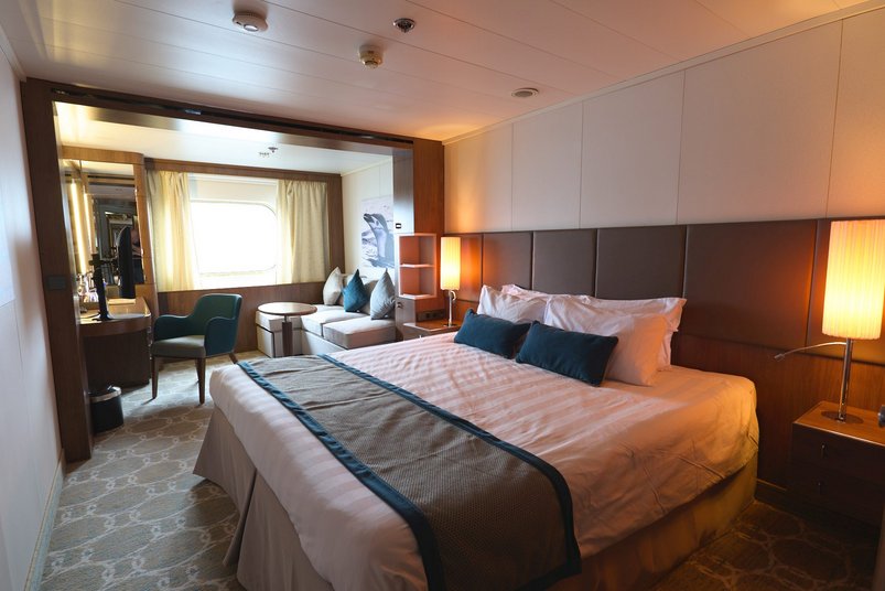 Superior Einzelkabine auf dem Schiff Heritage Adventurer