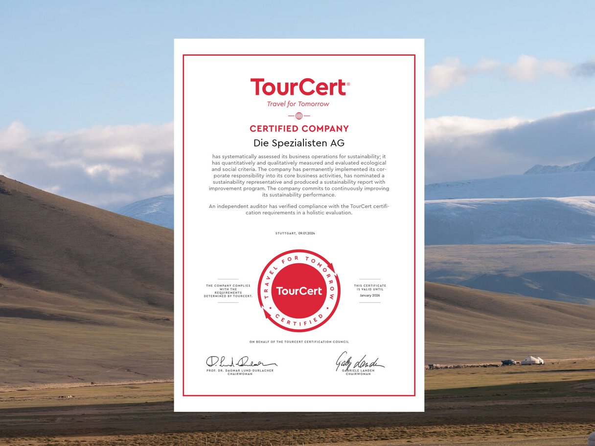 TourCert-Zertifikat