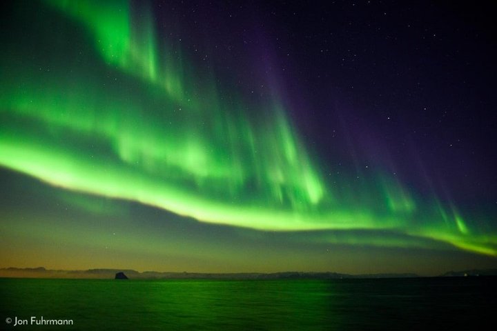 Nordlichterspektakel in Grönland