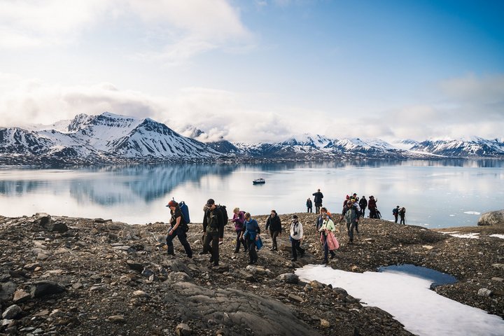 Wanderung auf Spitzbergen Wanderung auf Spitzbergen