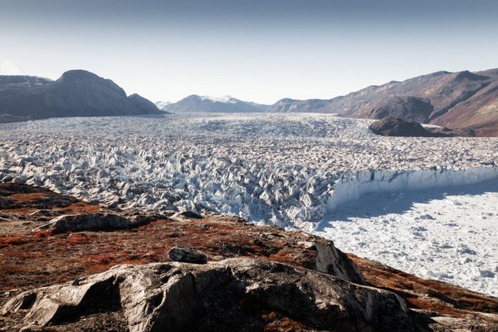 Fjord im Scroesby Sund