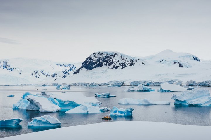Landschaft des Weissen Kontinents Landschaft des Weissen Kontinents