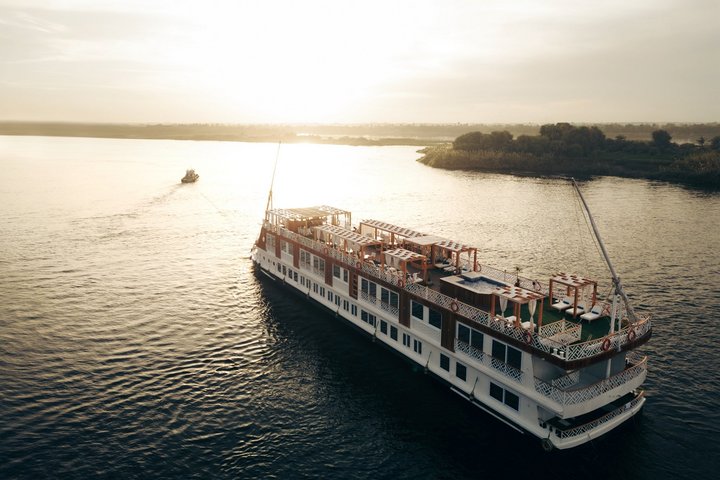 Nilkreuzfahrt mit einem kleineren Schiff