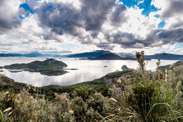 Bucht in Patagonien