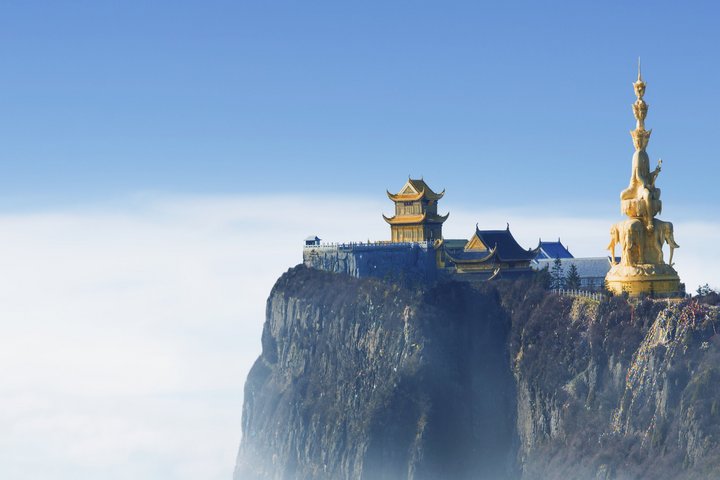 Gipfel des Emei Shan