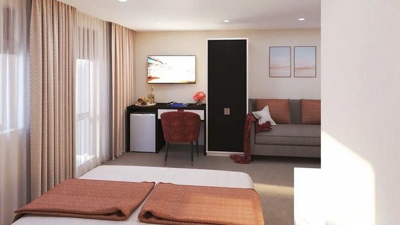 Junior Suite mit Balkon auf dem Flusskreuzfahrtschiff Little Prince