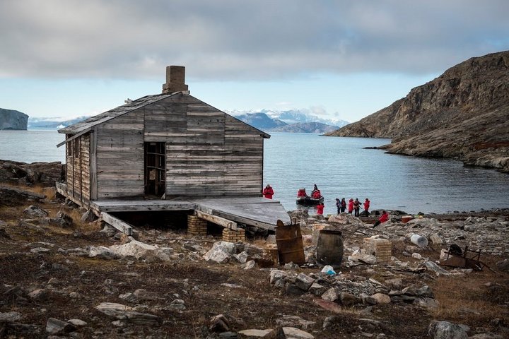 Alte Jagdhütte in Grönland