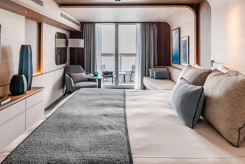 Deluxe Junior Suite auf dem Eisbrecher Le Commandant Charcot von Ponant