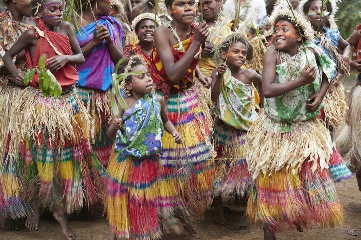 Einheimische auf Vanuatu