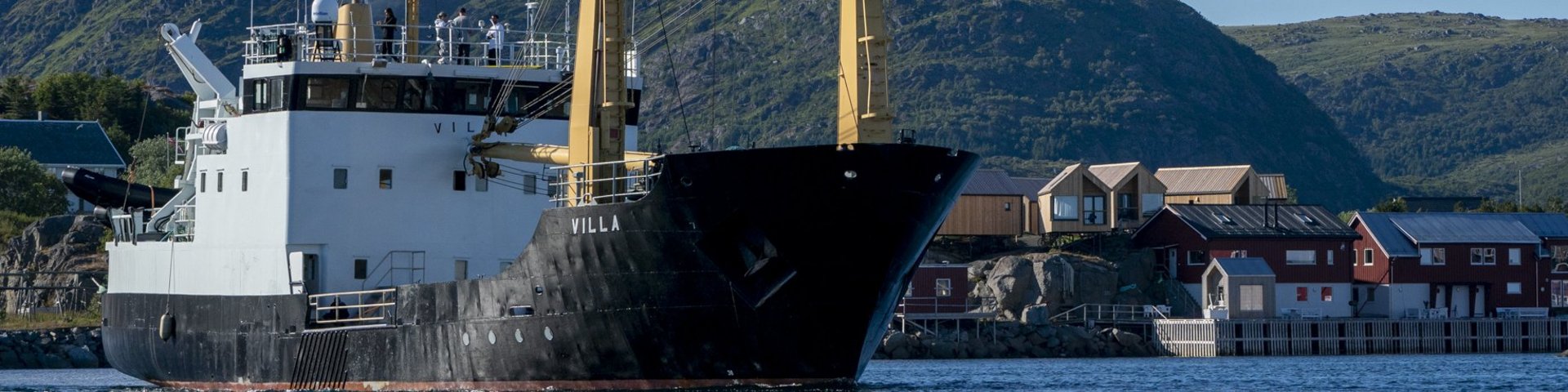 Expeditionsschiff Villa in Norwegen