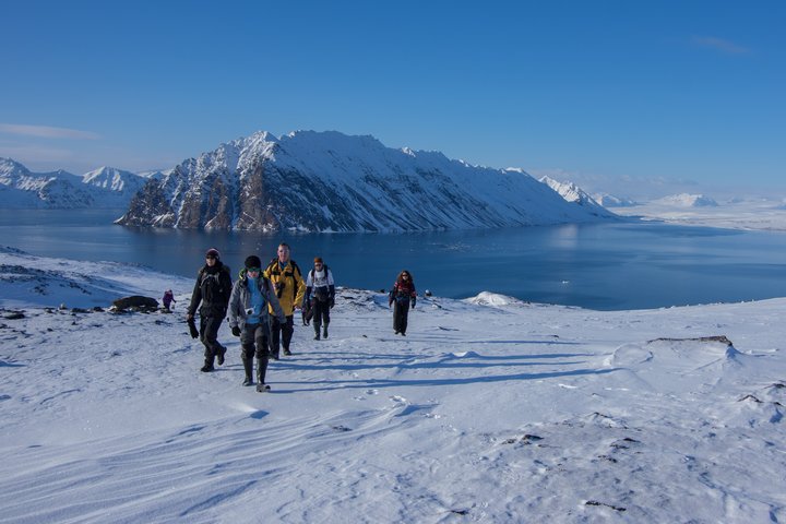 Wandern auf Spitzbergen