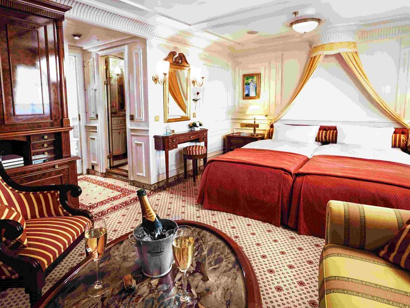 Junior Suiten auf der Sea Cloud II