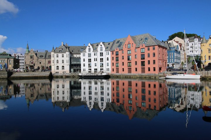 Ålesund in Norwegen als Teil einer Norwegen Kreuzfahrt