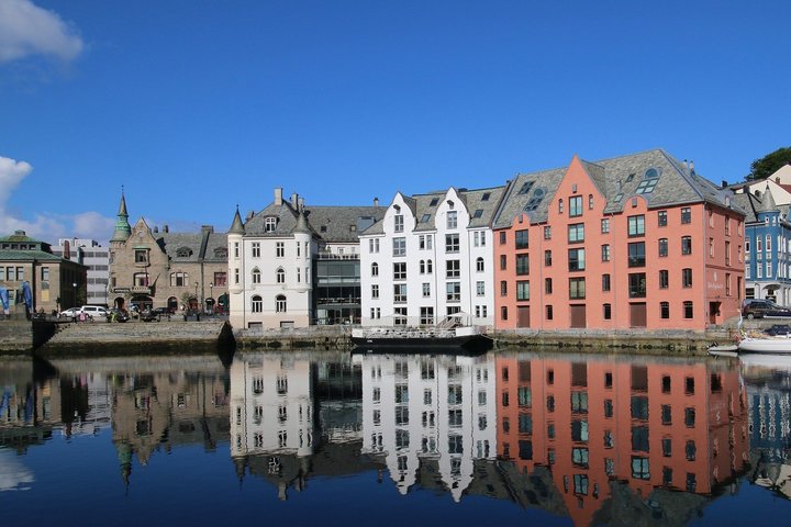 Alesund in Norwegen als Teil einer Norwegen Kreuzfahrt