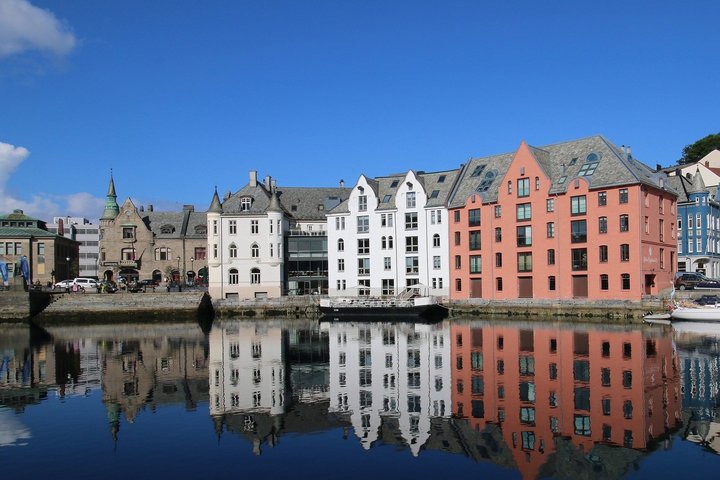 Alesund in Norwegen als Teil einer Norwegen Kreuzfahrt