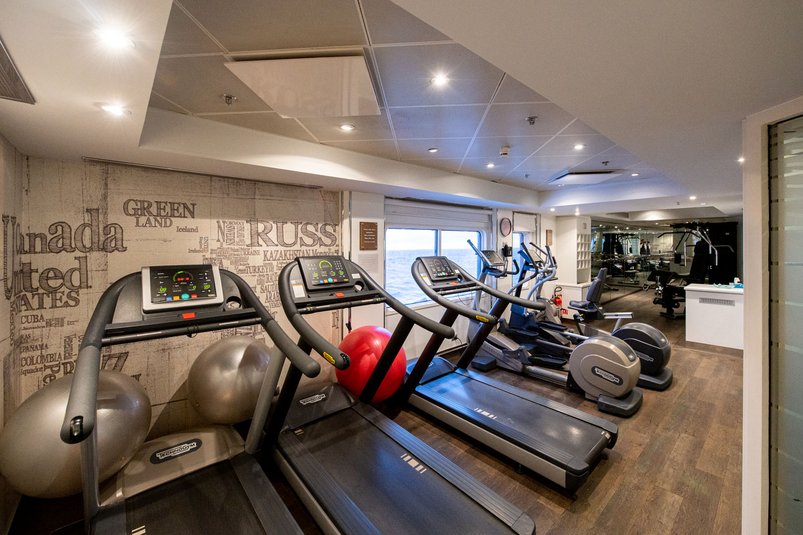 Fitnesscenter Fitnesscenter auf der Heritage Discoverer