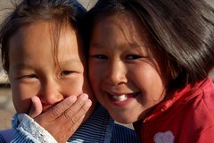 Kinder aus Grönland