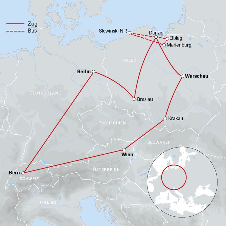 Karte Polen Karte Polen