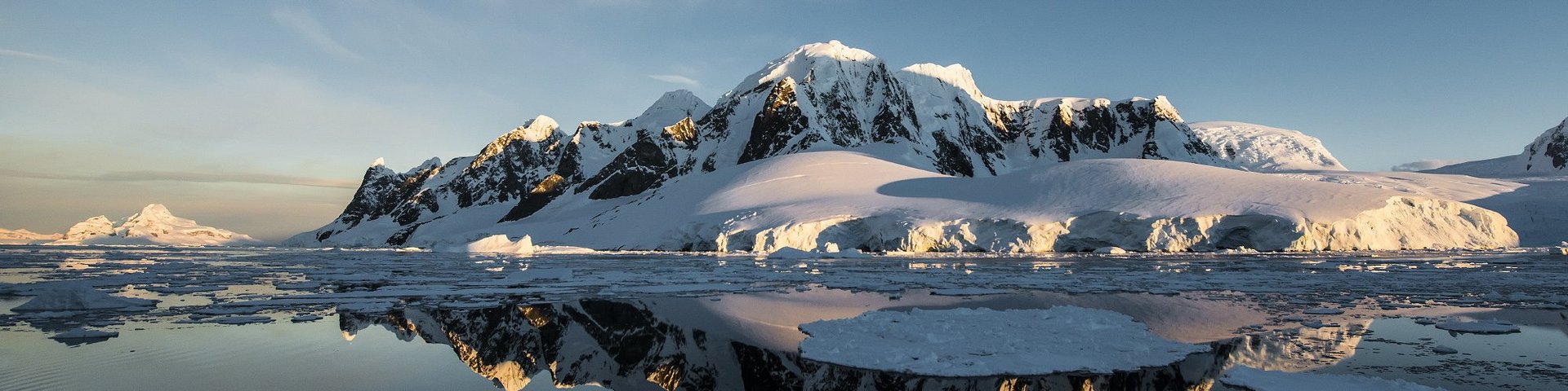 Landschaft in der Antarktis