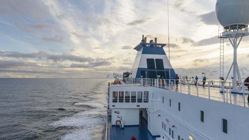 Grosszügige Decksfläche auf der Ocean Atlantic