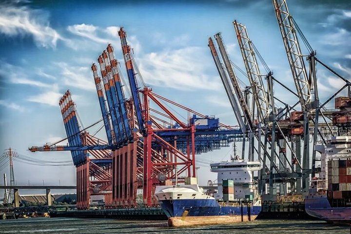 Frachthafen Hamburg