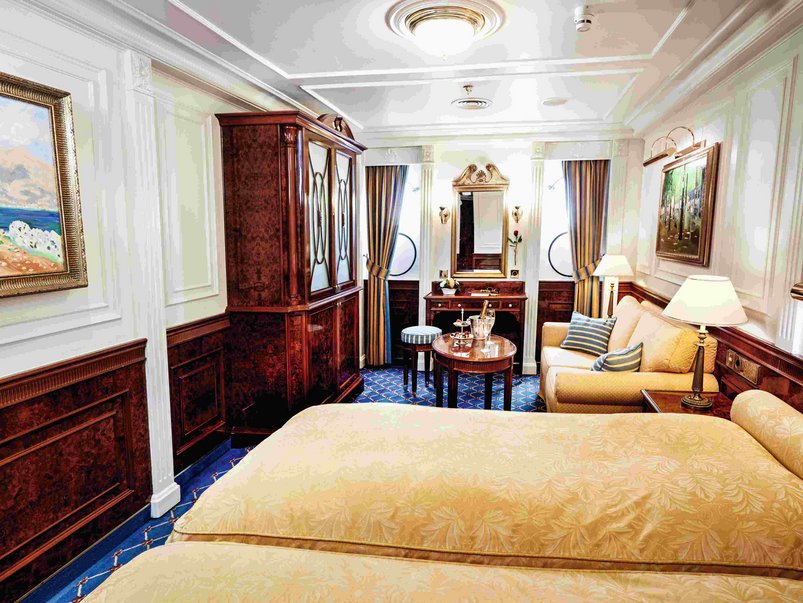 Kabinenkategorie E auf der Sea Cloud II