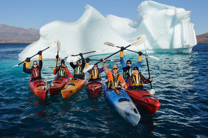 Kayakausflug in der Antarktis