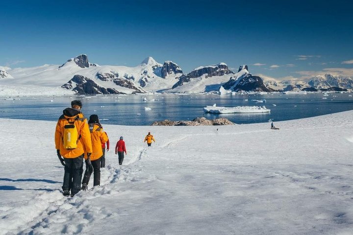 Wanderer in Antarktika