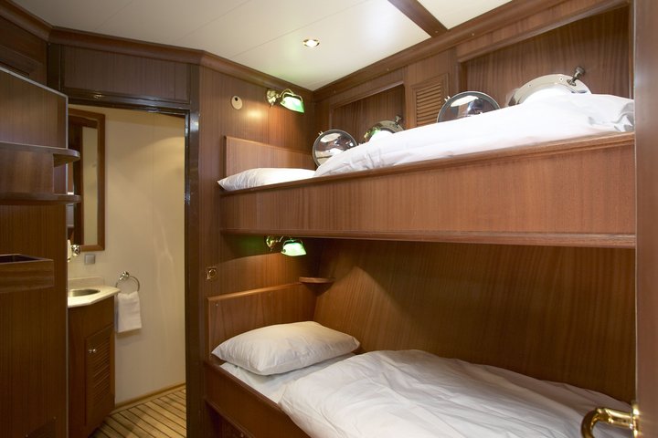 Schiffskabine Schiffskabine auf einem Segelschiff