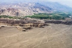 Luftaufnahme der Nazca-Linien